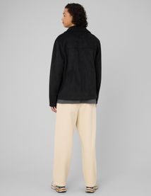 Veste zipp&eacute;e en su&eacute;dine