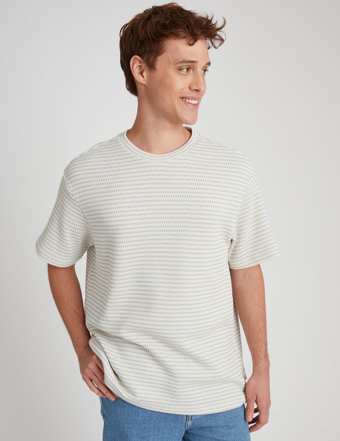 T-shirt rayures tricot