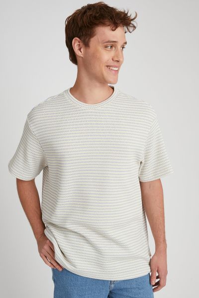 T-shirt rayures tricot