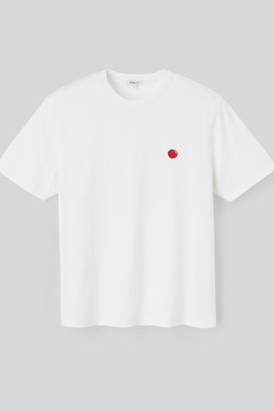 T-shirt broderie poitrine
