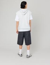 Sweat zippé sans manches