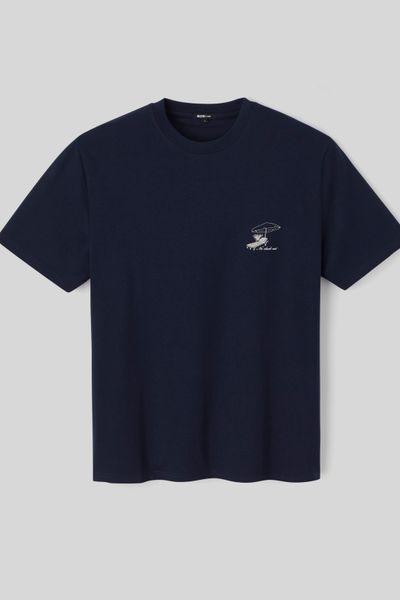 T-shirt imprimé devant dos