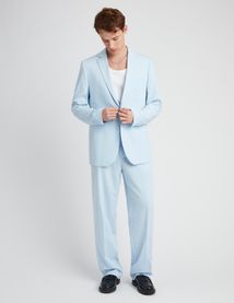 Veste de costume coupe droite