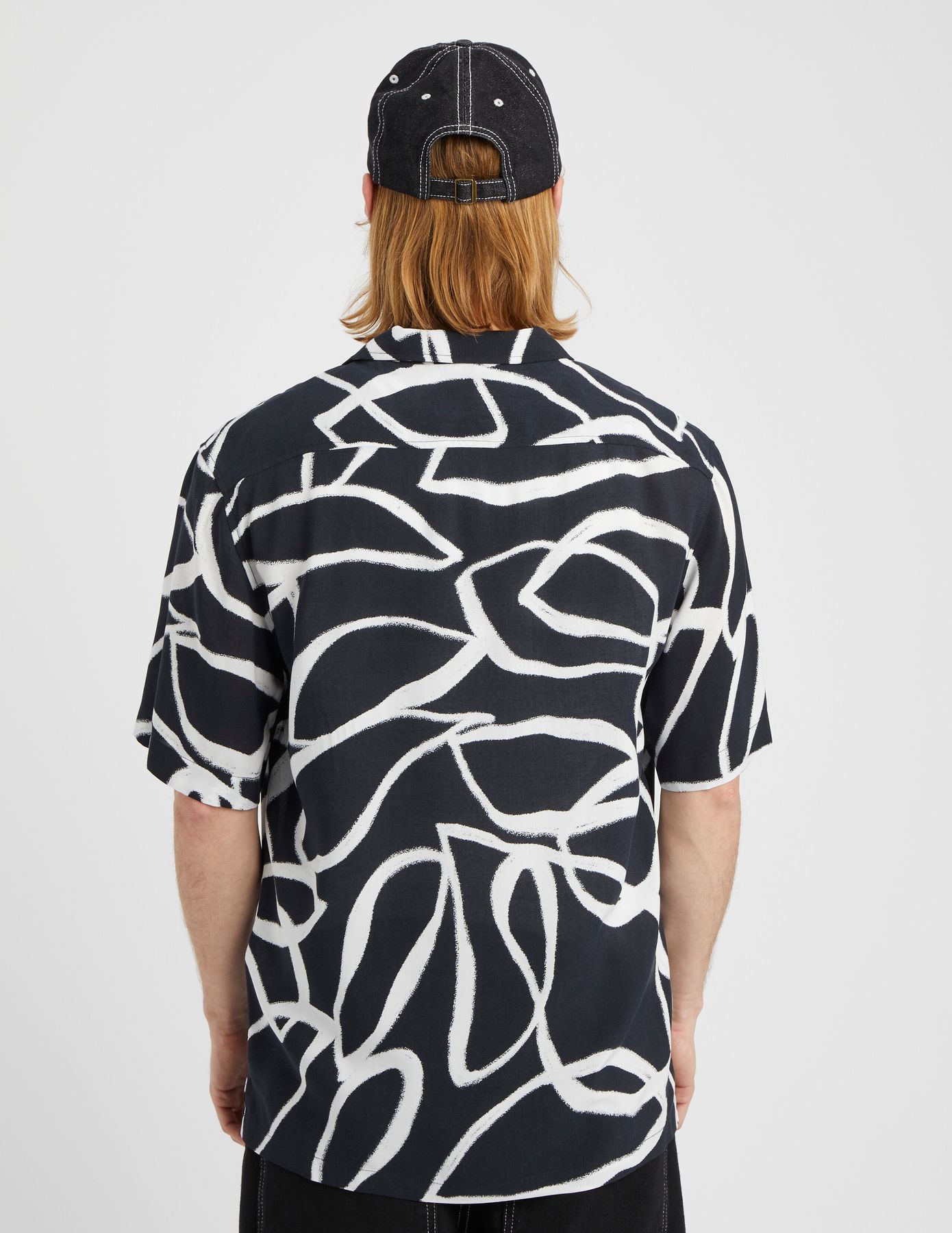 Chemisette imprim&eacute;e fluide