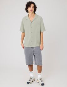 Chemise manches courtes gaze de coton