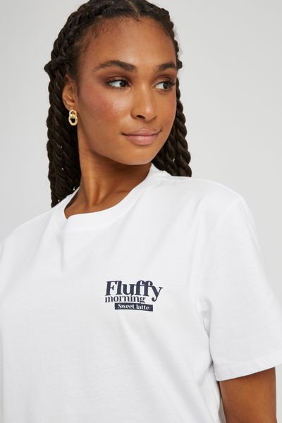 T-shirt imprimé devant/dos