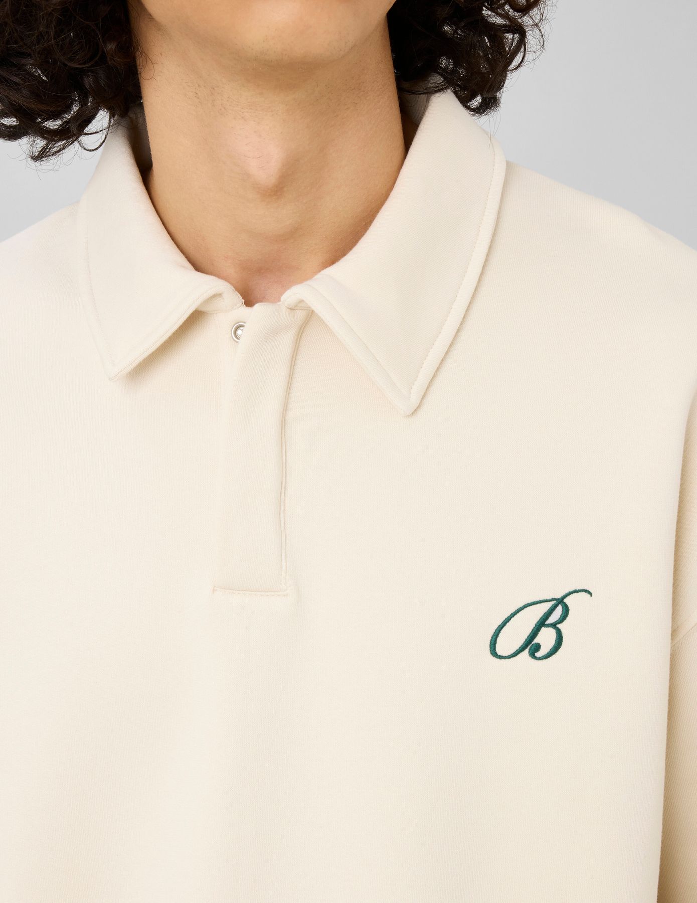 Sweat col polo