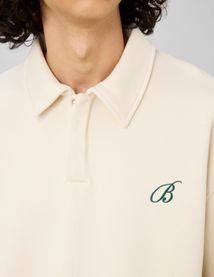 Sweat col polo