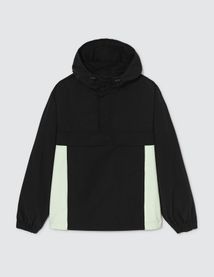 Blouson pop over colorblock