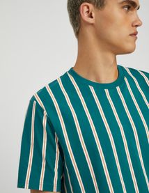 T-shirt rayures tricolores