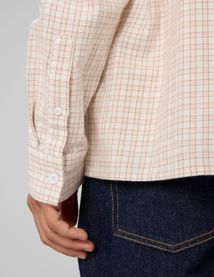 Chemise flanelle &agrave; carreaux
