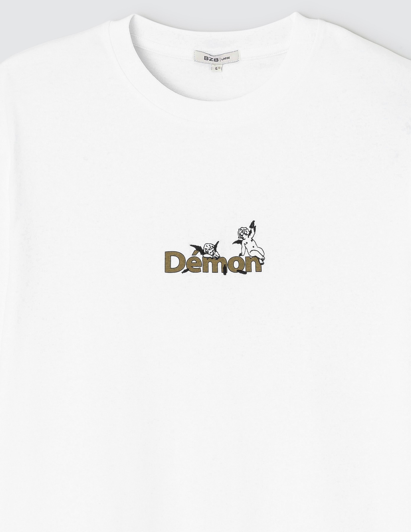 T-shirt imprimé démon