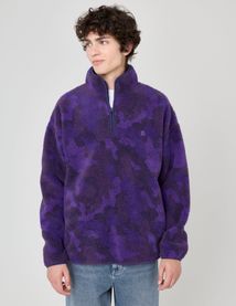 Sweat sherpa imprimée