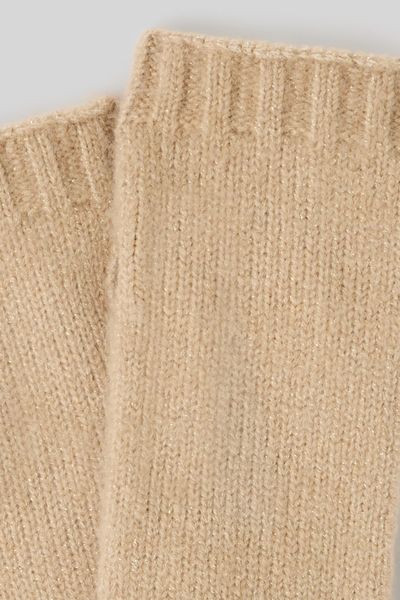 Mitaines courtes lurex