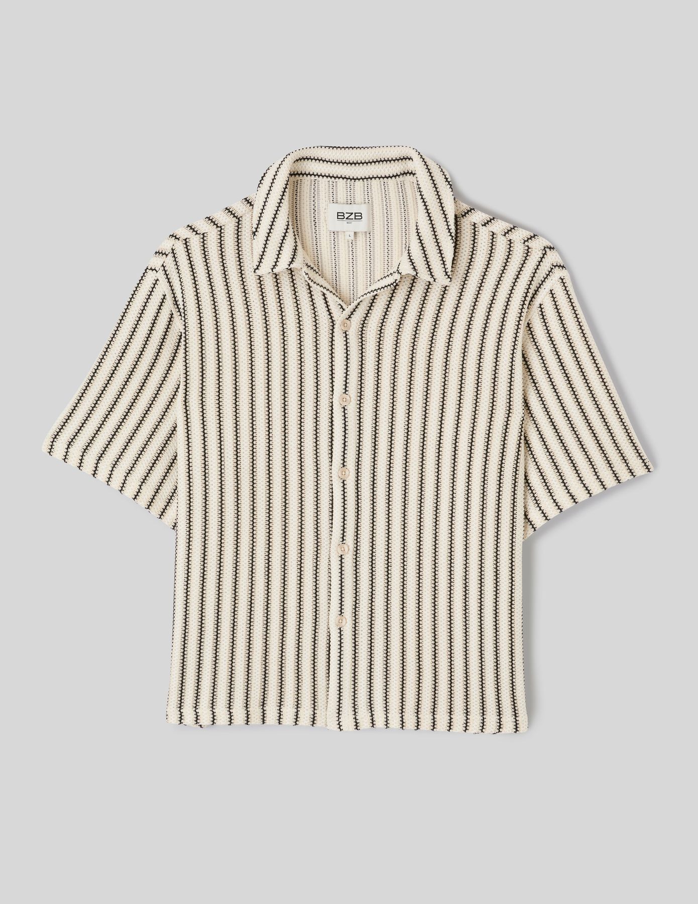Chemise manches courtes tricot