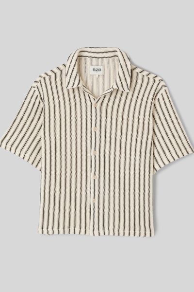 Chemise manches courtes tricot