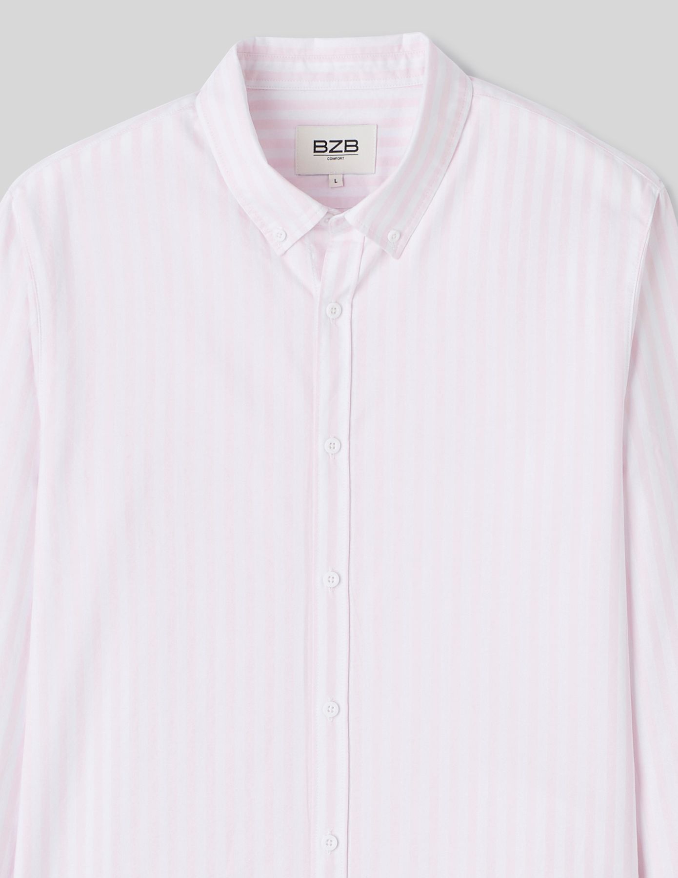 Chemise oxford rayée