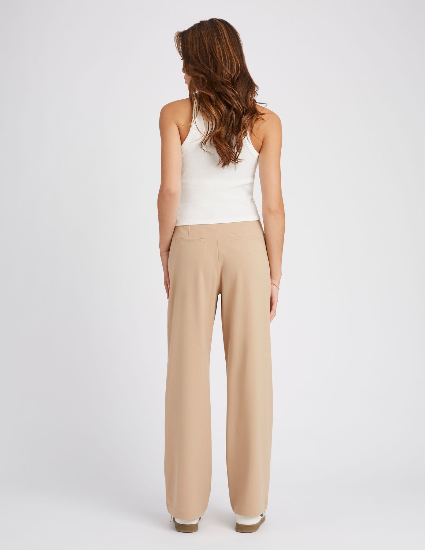 Pantalon tailleur polyester recyclé