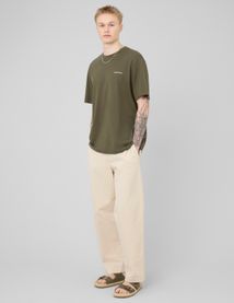 T-shirt broderie poitrine