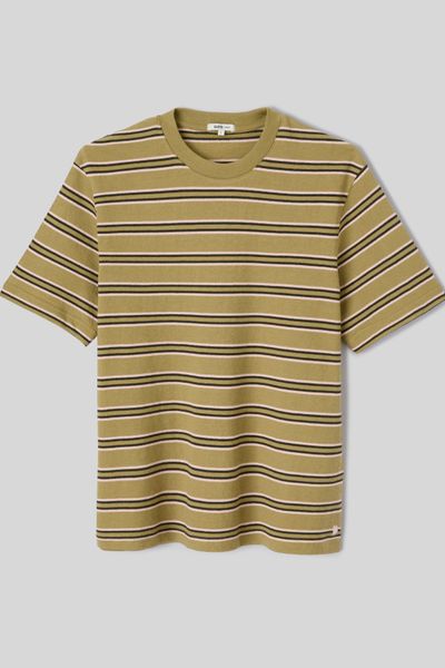 T-shirt ray&eacute; mati&egrave;re fantaisie