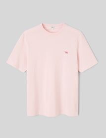 T-shirt broderie poitrine