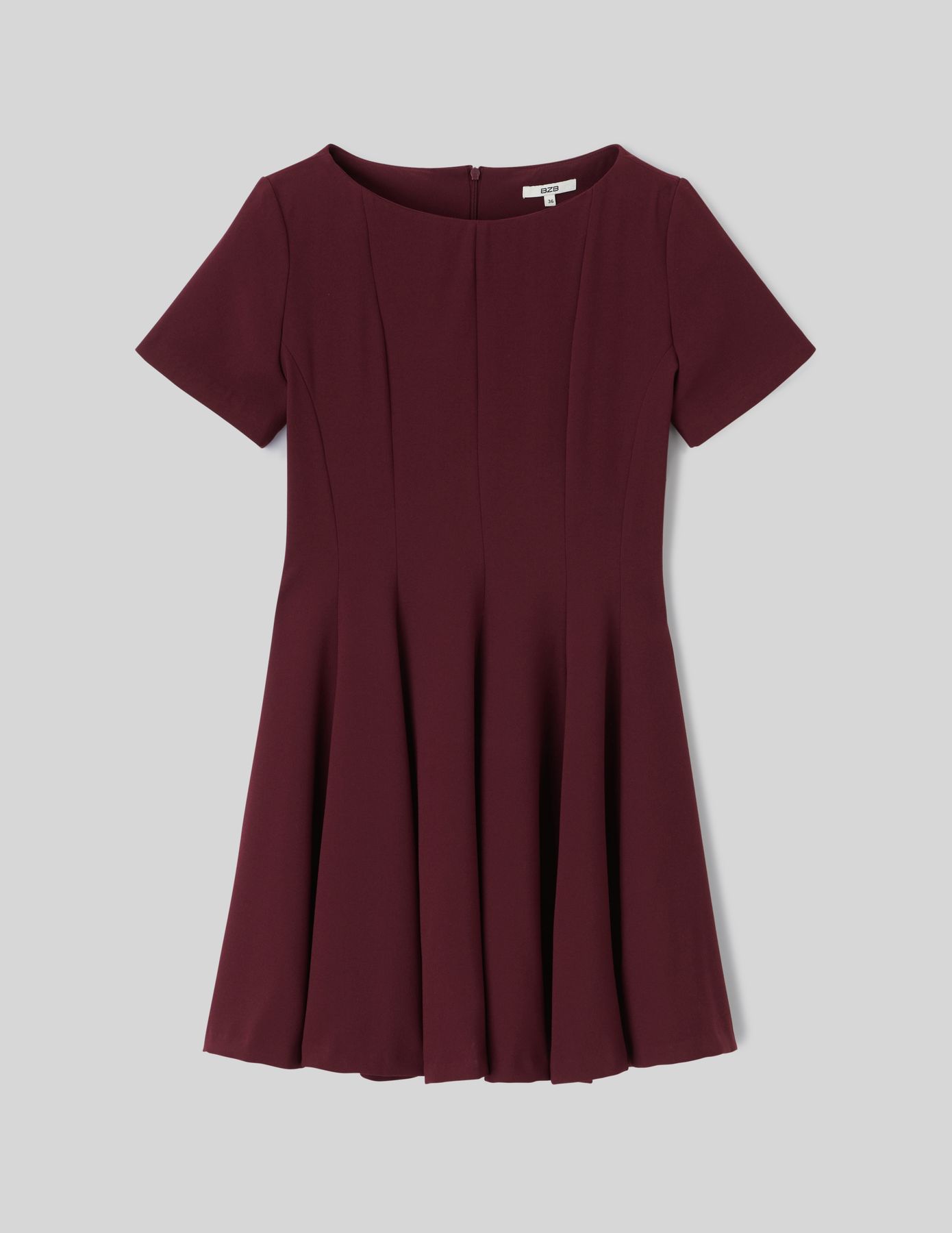 Robe courte patineuse en polyester recyclé