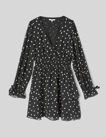 Robe courte imprim&eacute;e