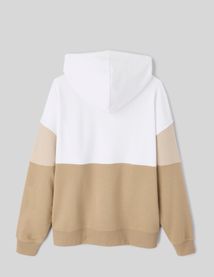 Sweat à capuche colorblock