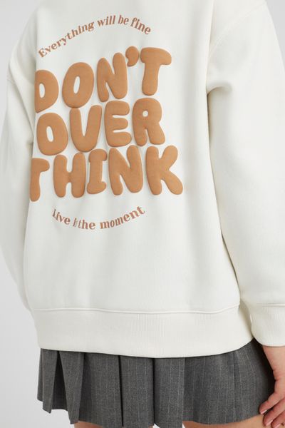 Sweat à capuche imprimé