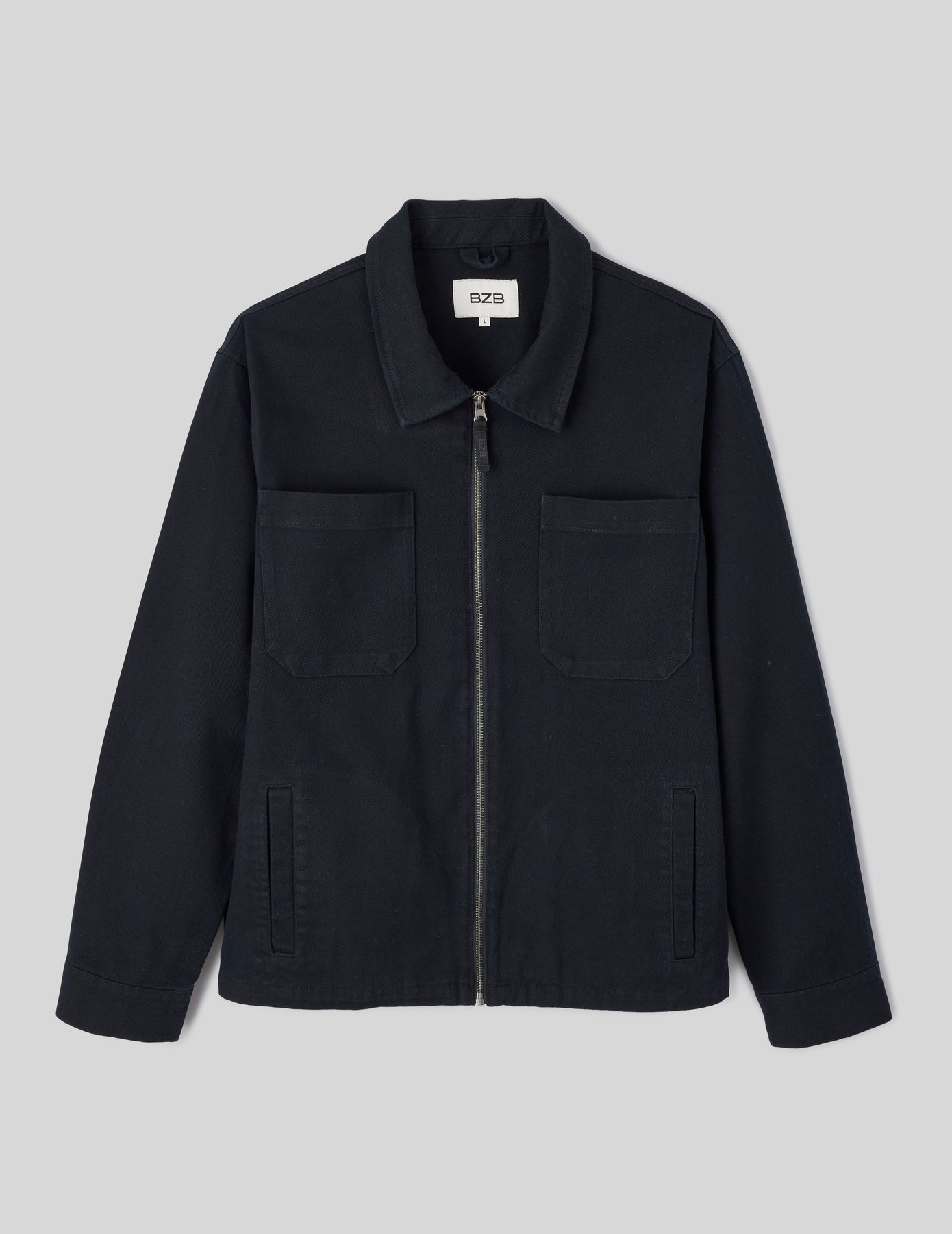 Veste zippée unie