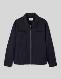 Veste zippée unie