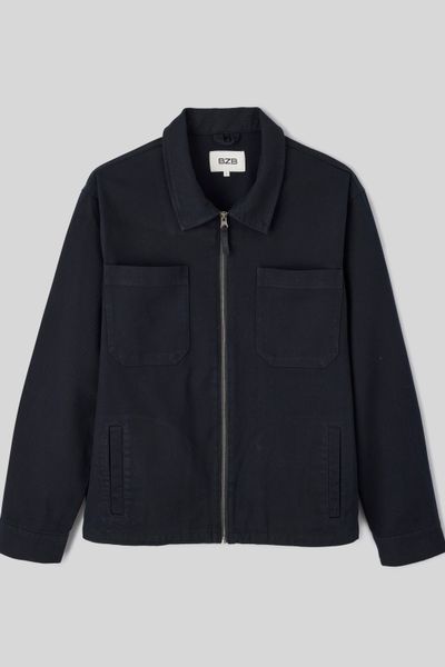 Veste zippée unie