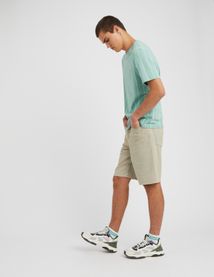 Bermuda en jean surteint