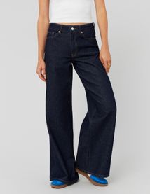 Jean wide leg taille standard