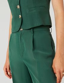 Pantalon fluide à pinces