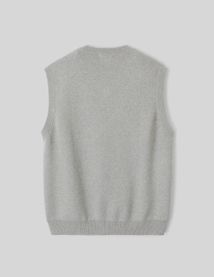 Pull col V sans manches