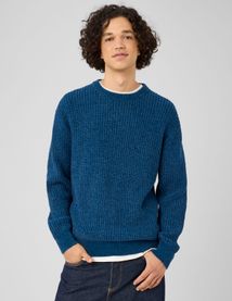 Pull maille chenille