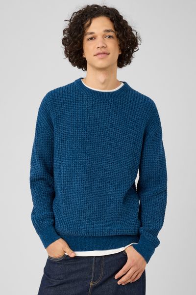 Pull maille chenille