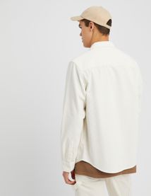 Chemise droite en velours