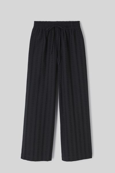 Pantalon fluide ajouré
