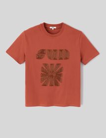 T-shirt avec perles