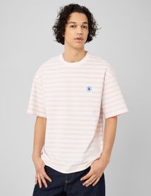 T-shirt marini&egrave;re imprim&eacute; devant/dos