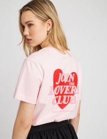 T-shirt imprimé St Valentin