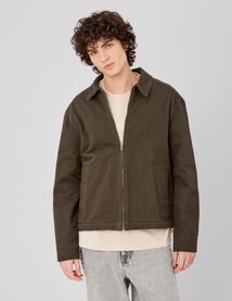 Veste zipp&eacute;e unie