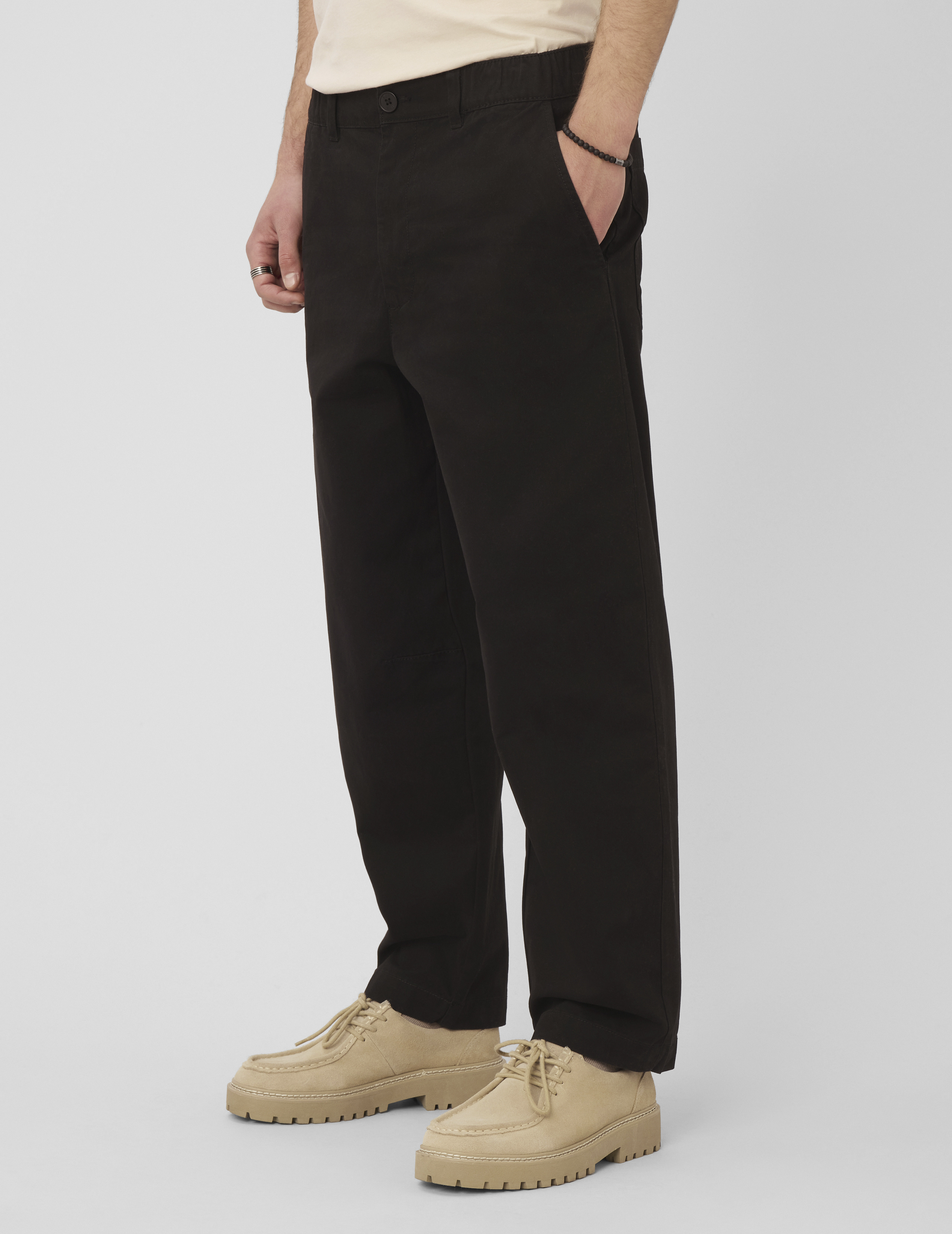 Pantalon en twill ample