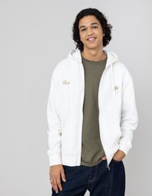 Sweat zippé animation devant/dos