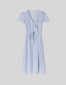 Robe longue imprimée