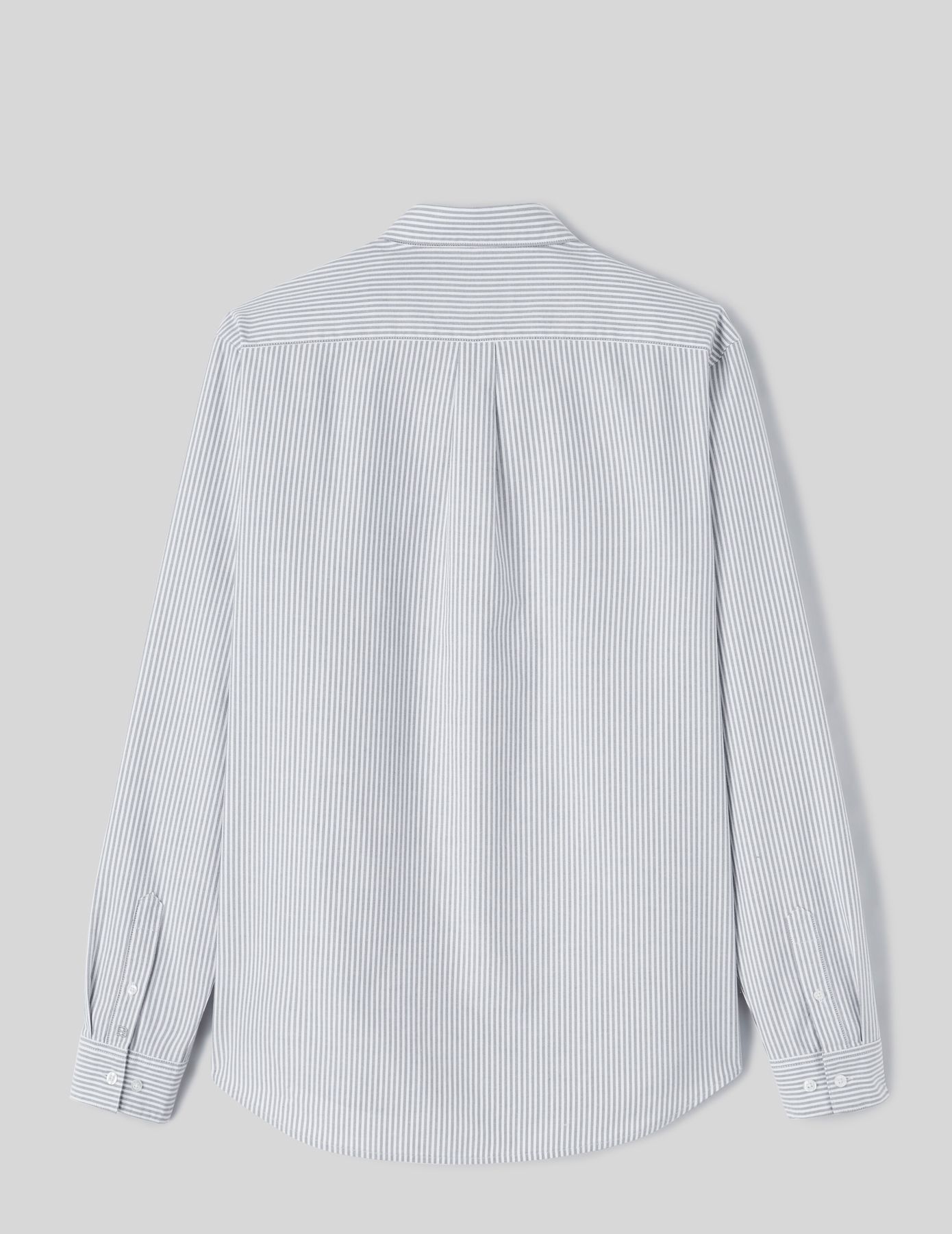 Chemise rayée droite