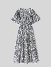 Robe longue imprimée