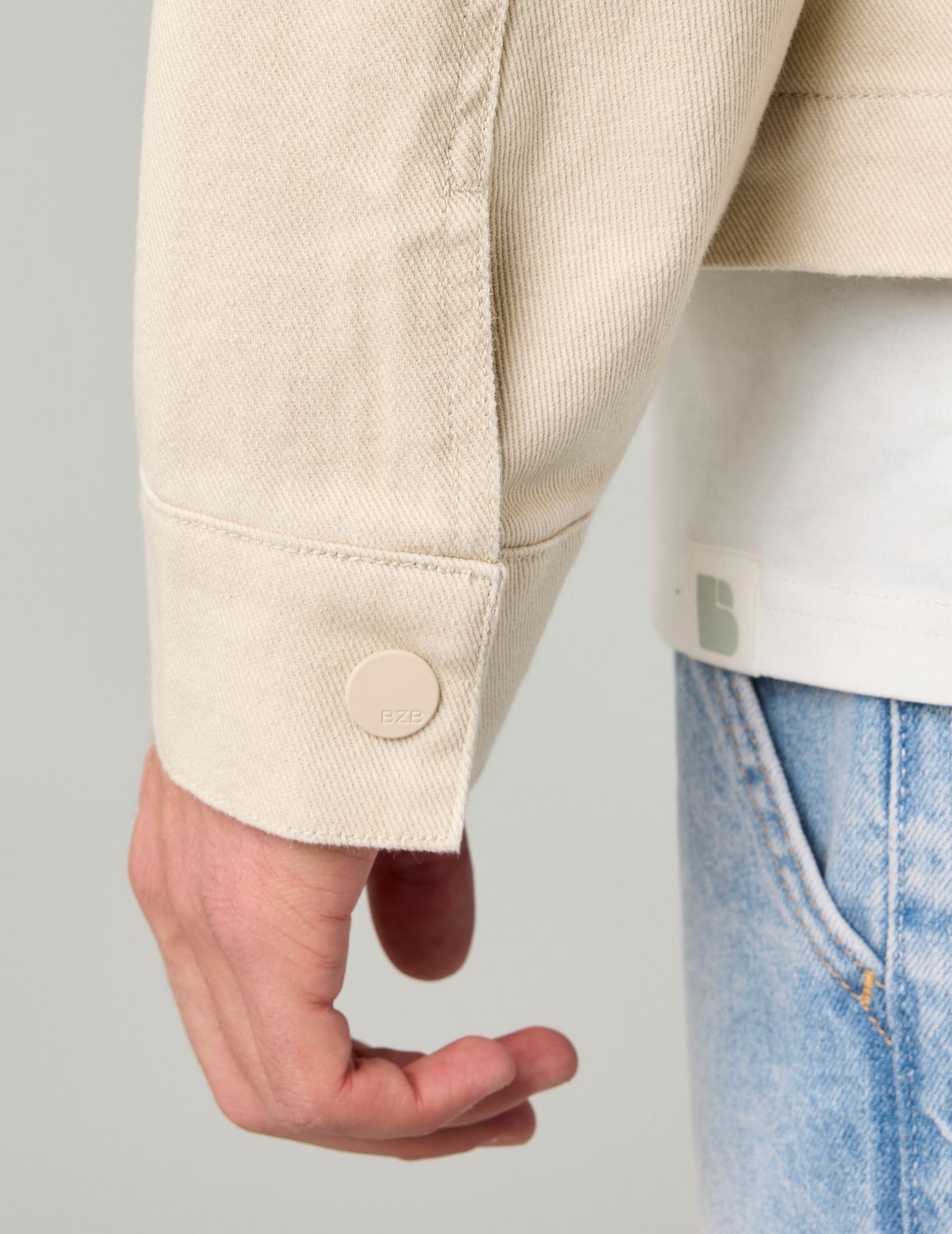 Veste zippée uni